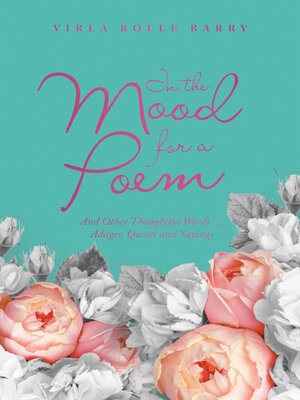 cover image of In the Mood for a Poem